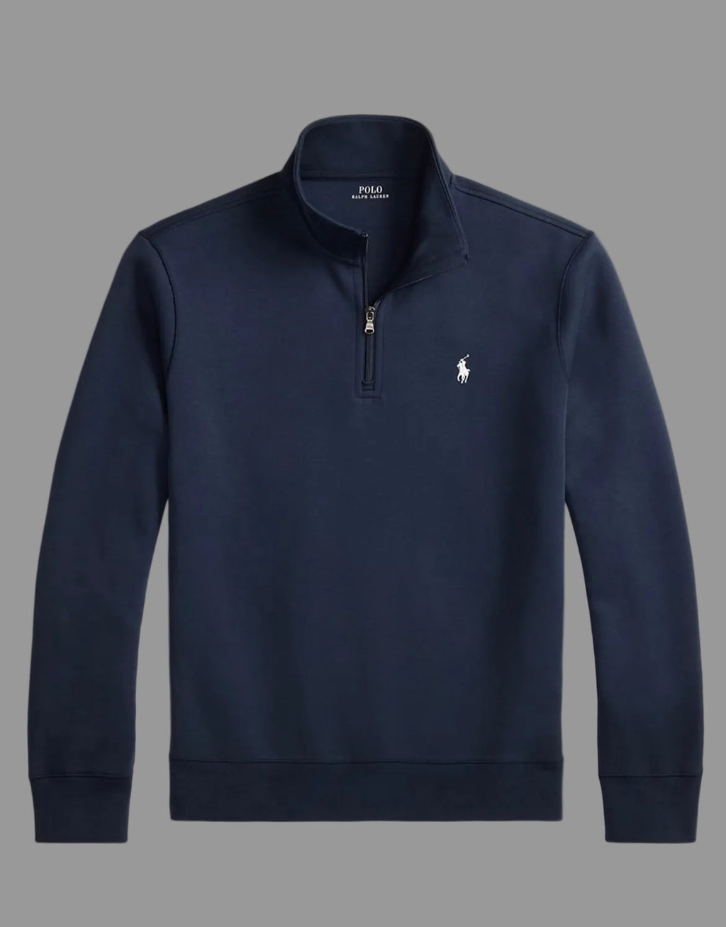 RL Double-Knit Quarter Zip Pullover